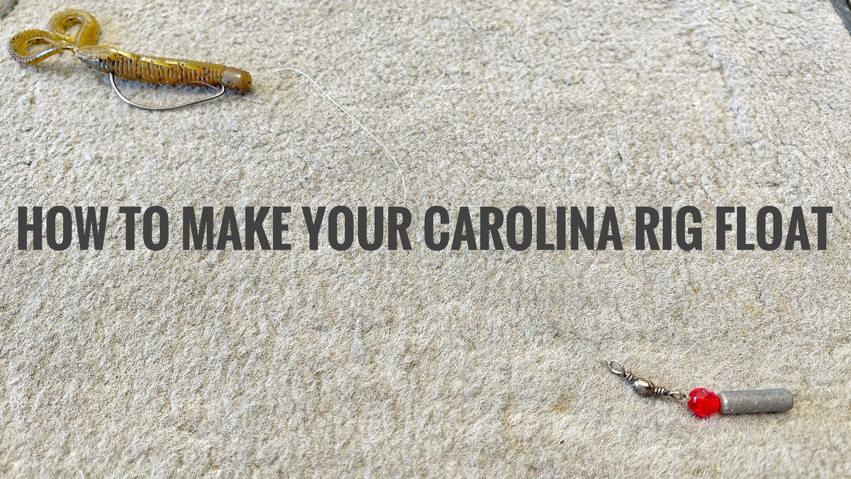 Make Your Carolina Rig Float – MONSTERBASS