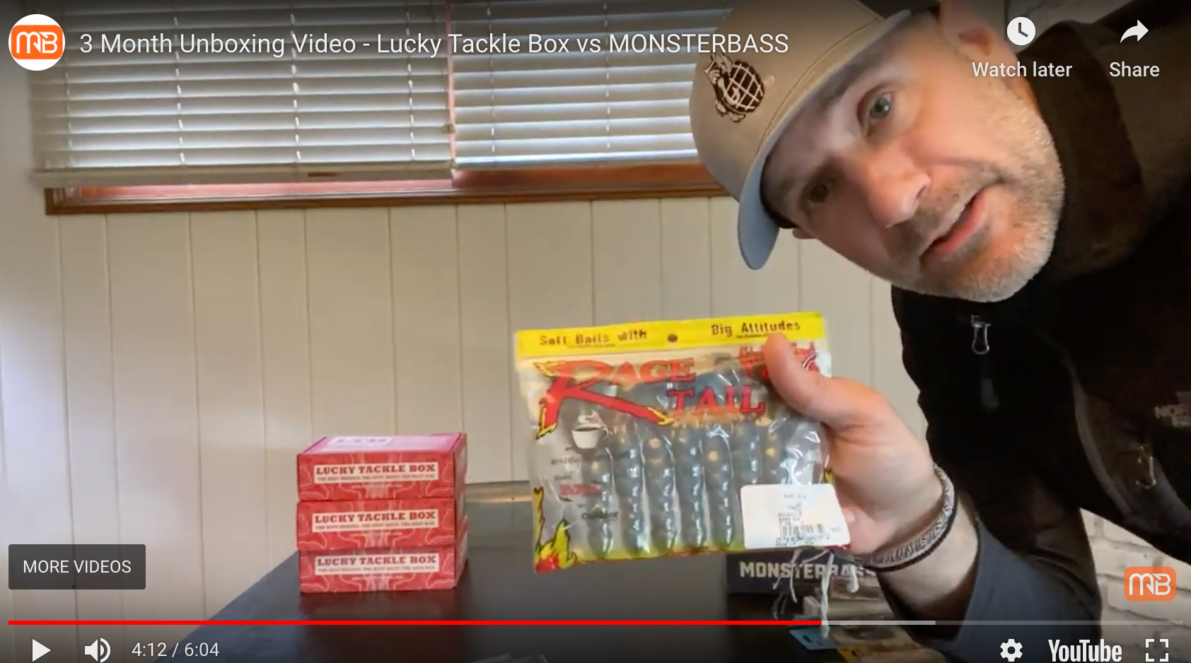 3 Month Unboxing - MONSTERBASS & Lucky Tackle Box