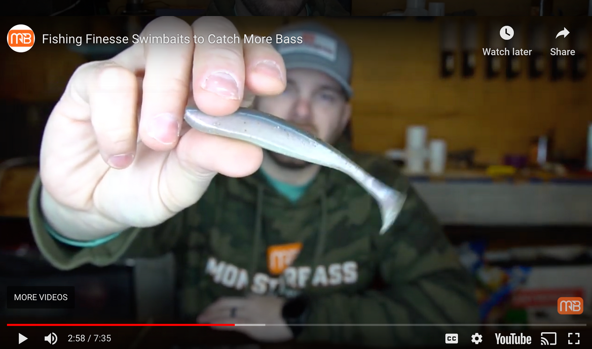 Catch More Bass With Finesse Swimbaits 