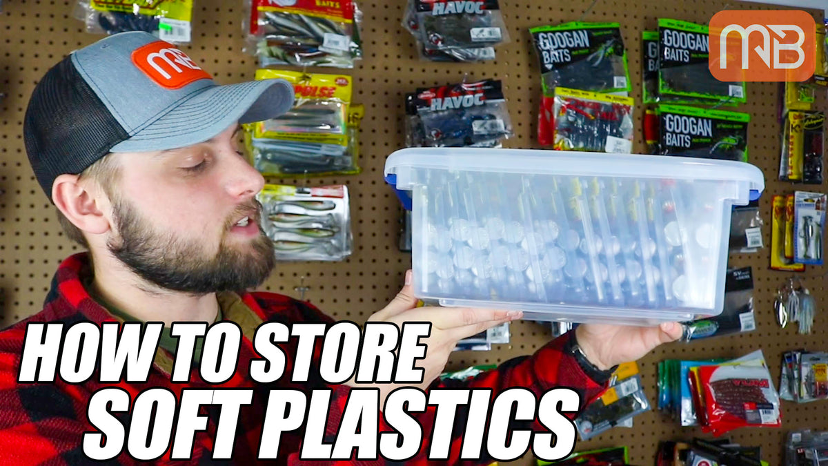 How I Store and Organize Soft Plastic Baits 