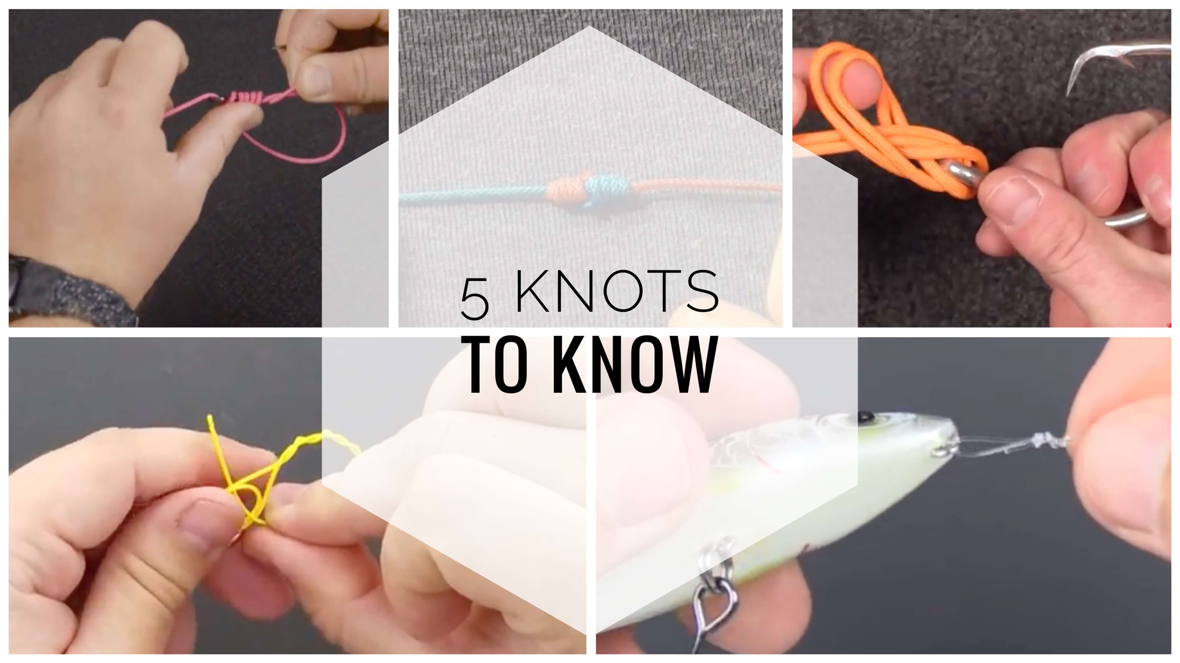 Five Fishing Knots to Know – MONSTERBASS