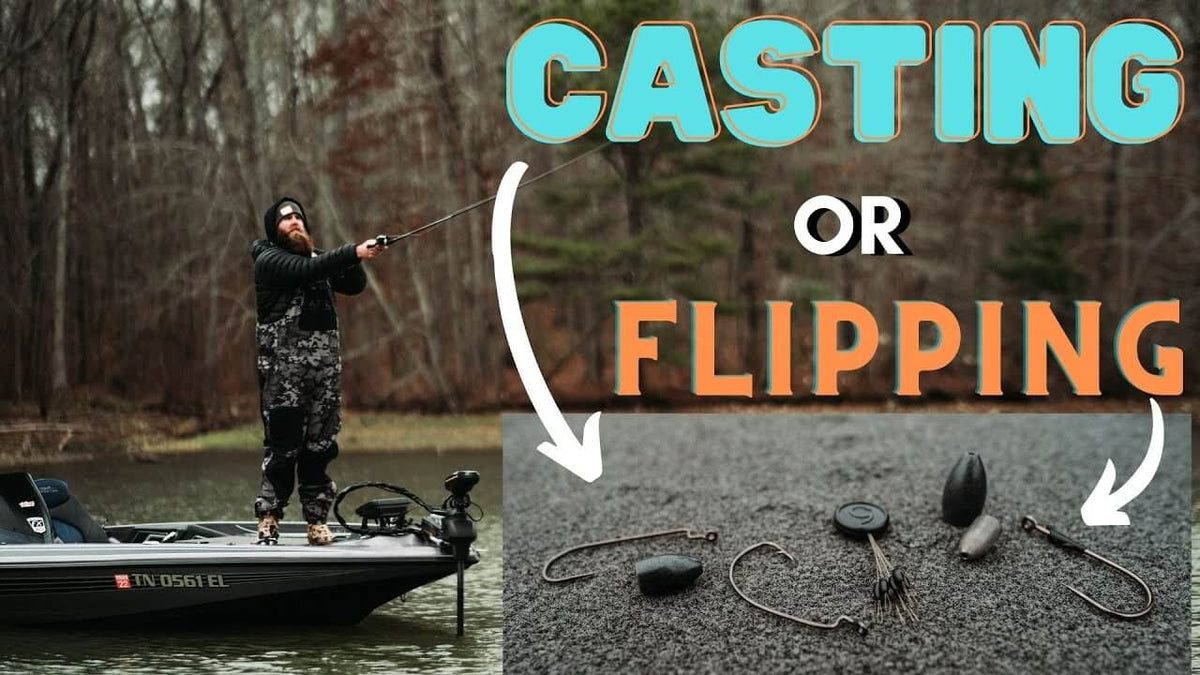 Casting vs Flipping  Catch More Fish on a Texas Rig – MONSTERBASS