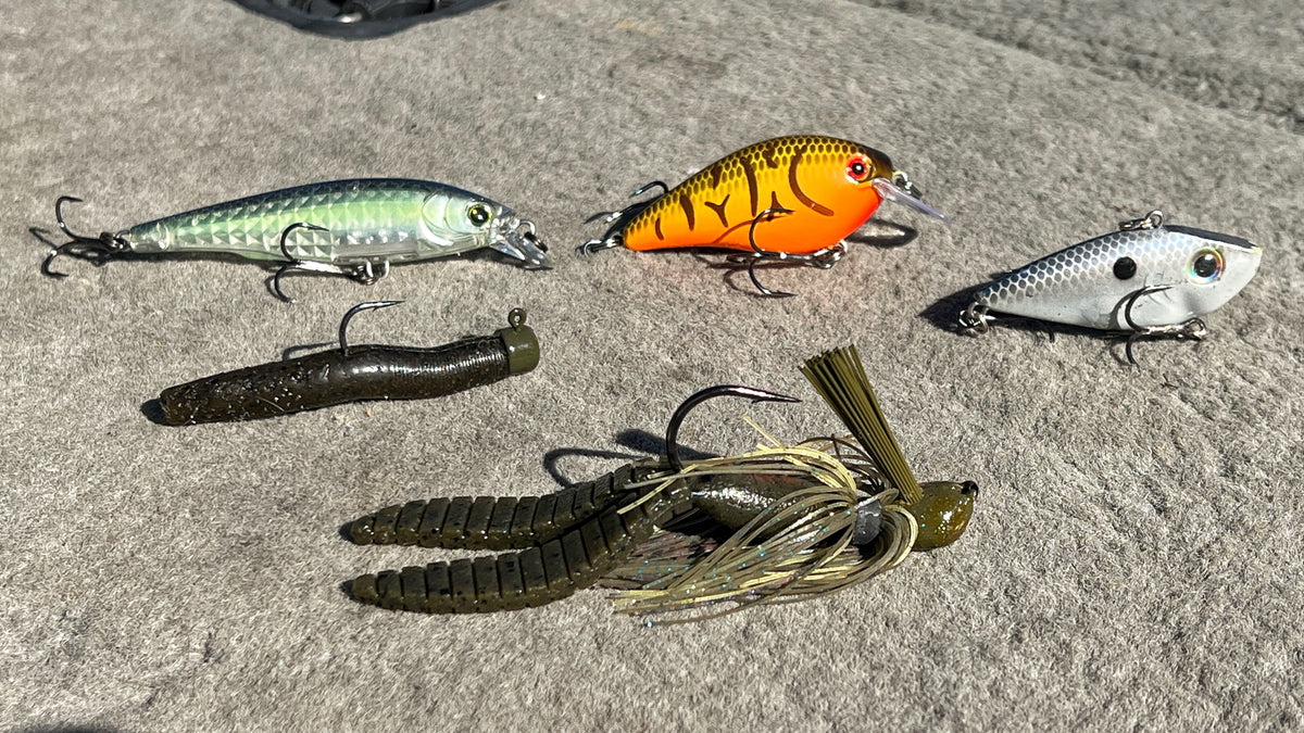 best cold water bass lures Top Lure Bundle I Winter's lure lineup - Bassmaster