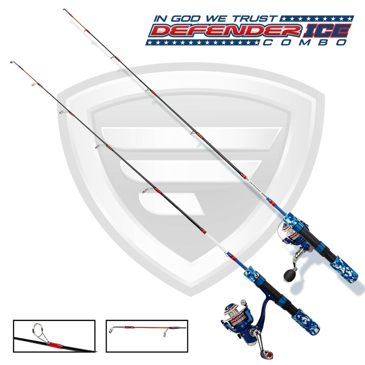 defender spinning rod combo Ice 30
