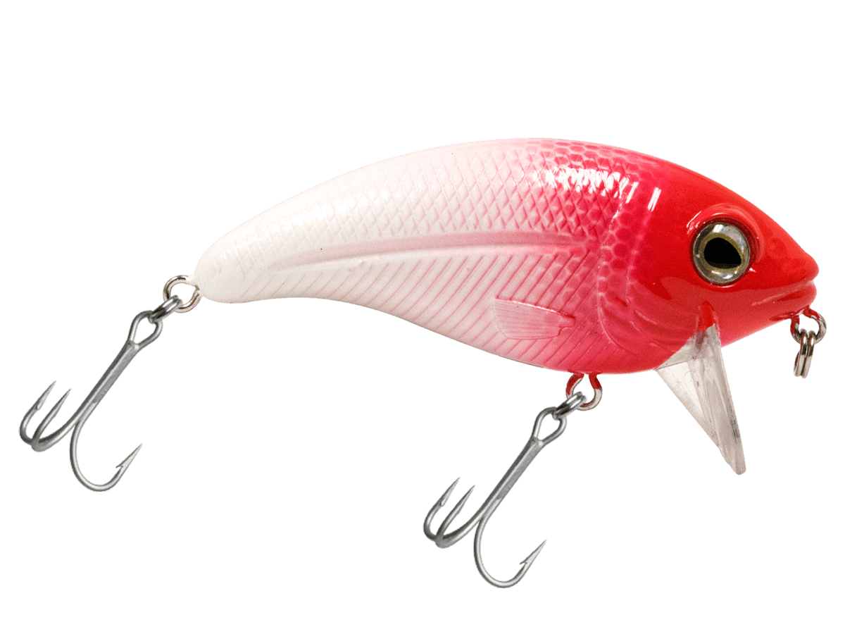 MONSTERBASS Bull Nose SW Pink back/ Chrome belly