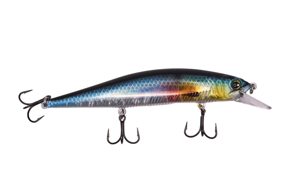 ambush fishing lures Alan's Custom Combat Glider Grumpys Tackle and tuned suspending action create a deadly pause that triggers violent MONSTERBASS Ambush 110 Jerkbait |