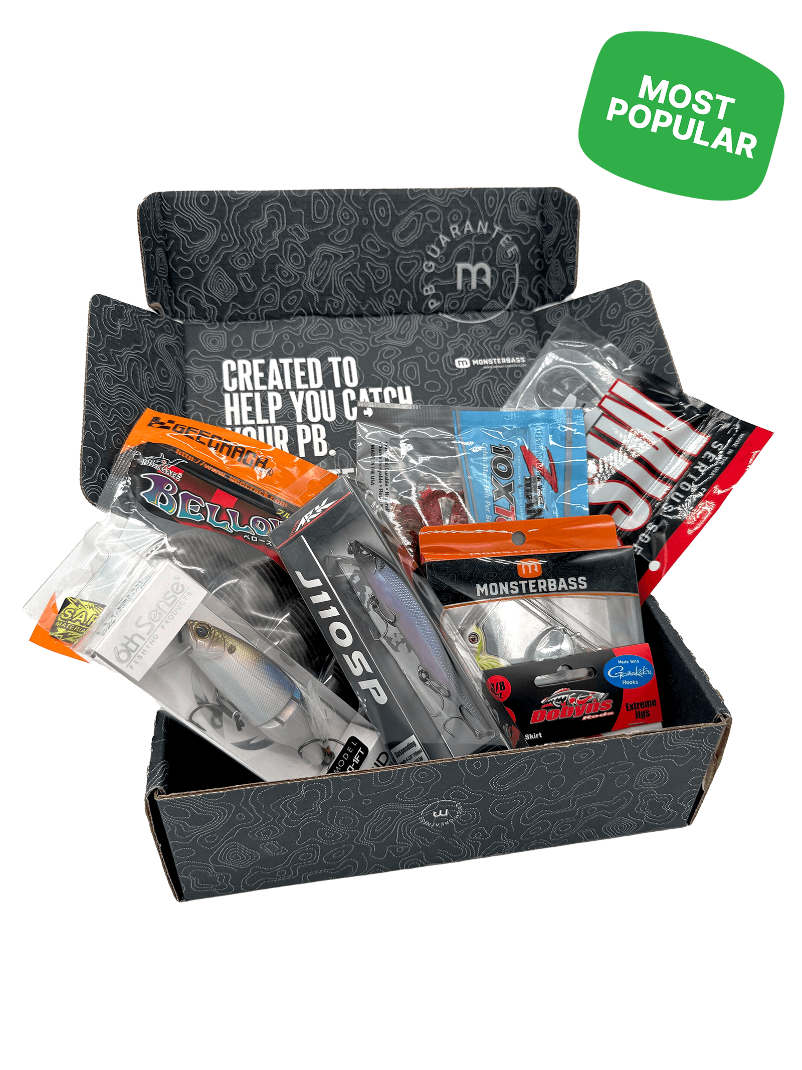 bass lure of the month club Cod Bass Monthly Box Bass