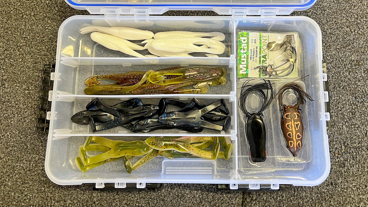 best worm tackle box Ultimate Frog & Toad Kit Handpicked by Shaye Baker – MONSTERBASS