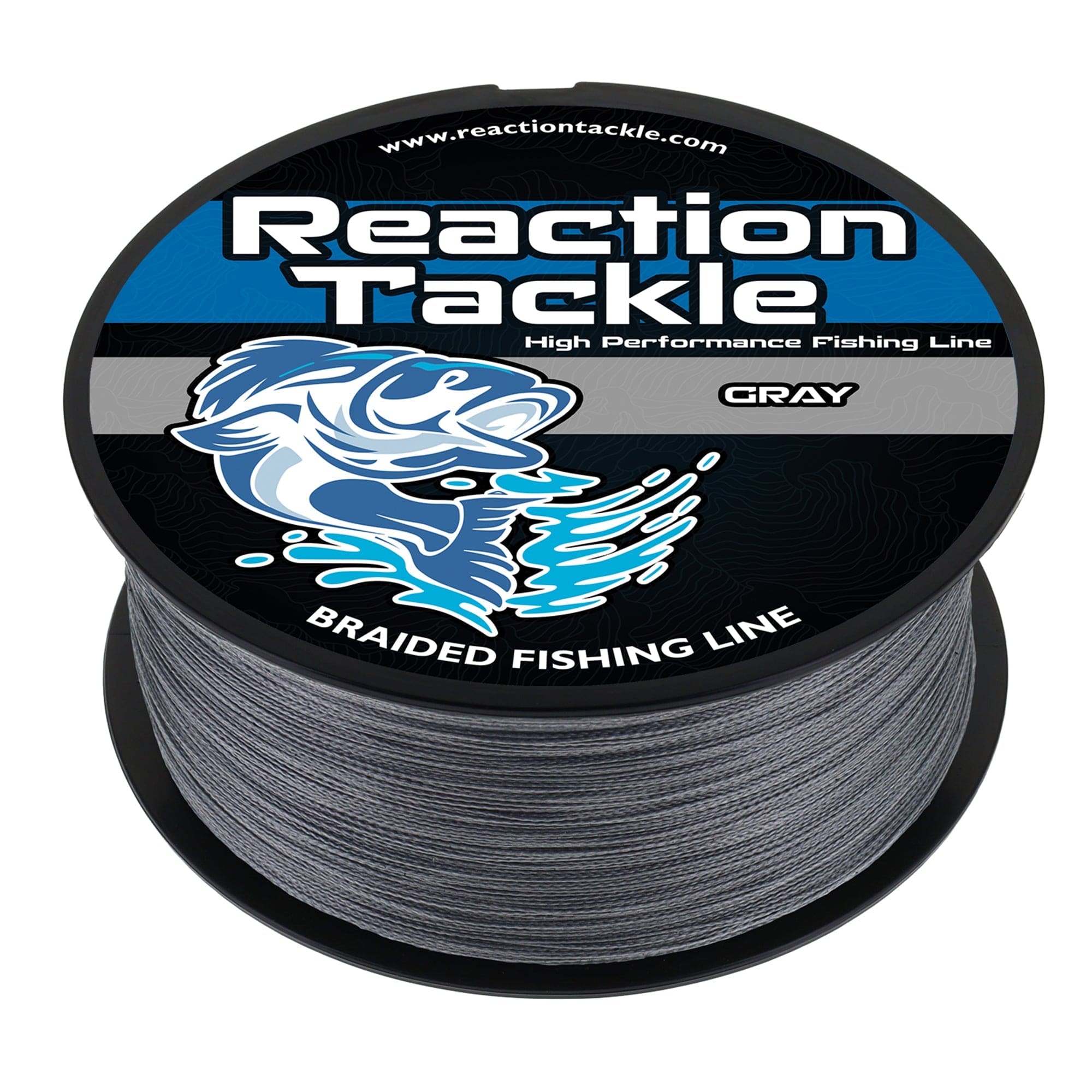 braided fishing line or monofilament Reaction Tackle - Gray 10 Top Lures for Reaction Tackle Color:Blue Silver beast x pike