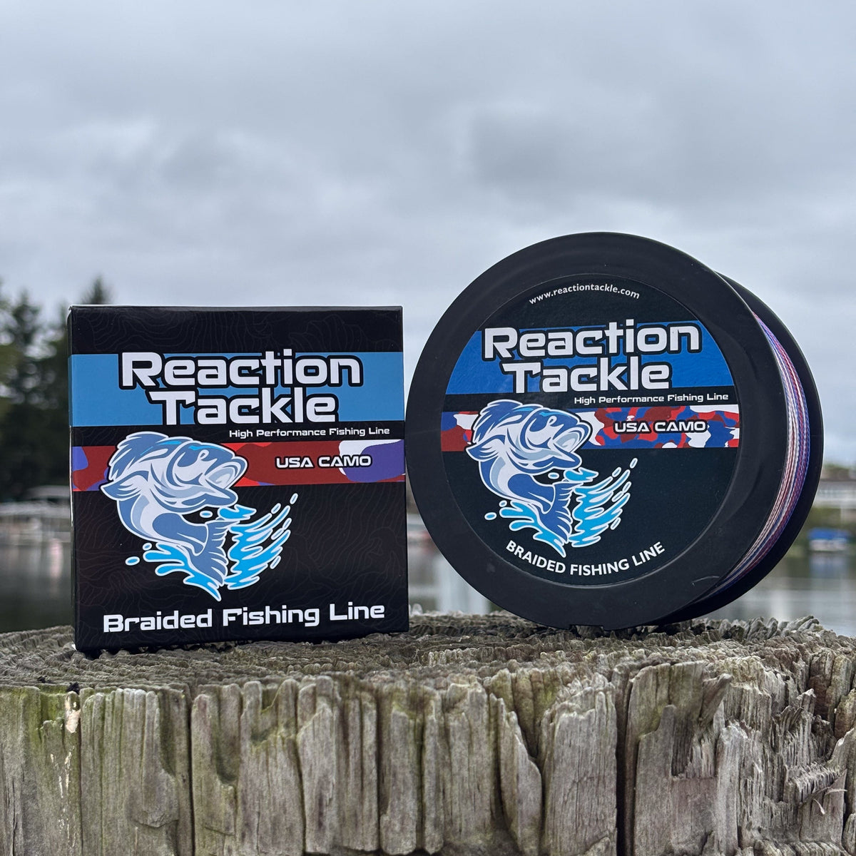 Reaction Tackle Braided Fishing Line