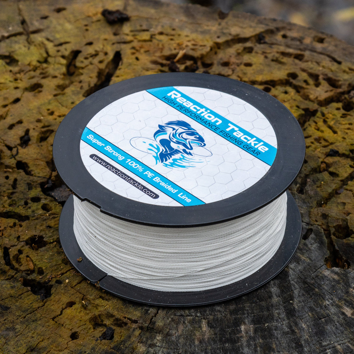 white braided fishing line Reaction Tackle Braided Fishing Line - White