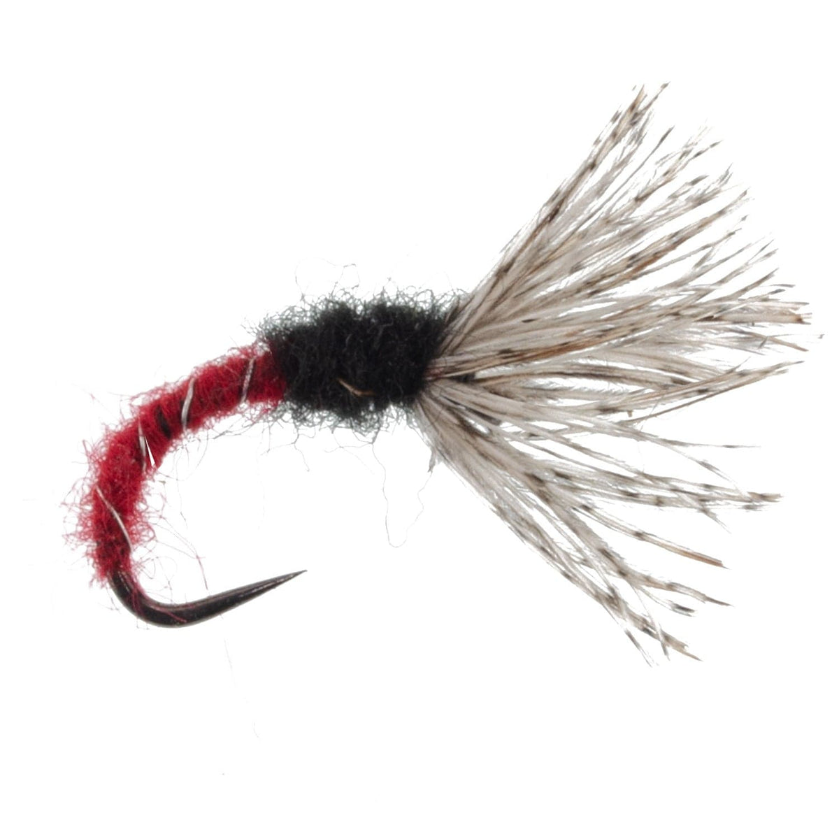 Red Zebra Sakasa Kebari - 6 Tenkara Flies - Size 16 – MONSTERBASS