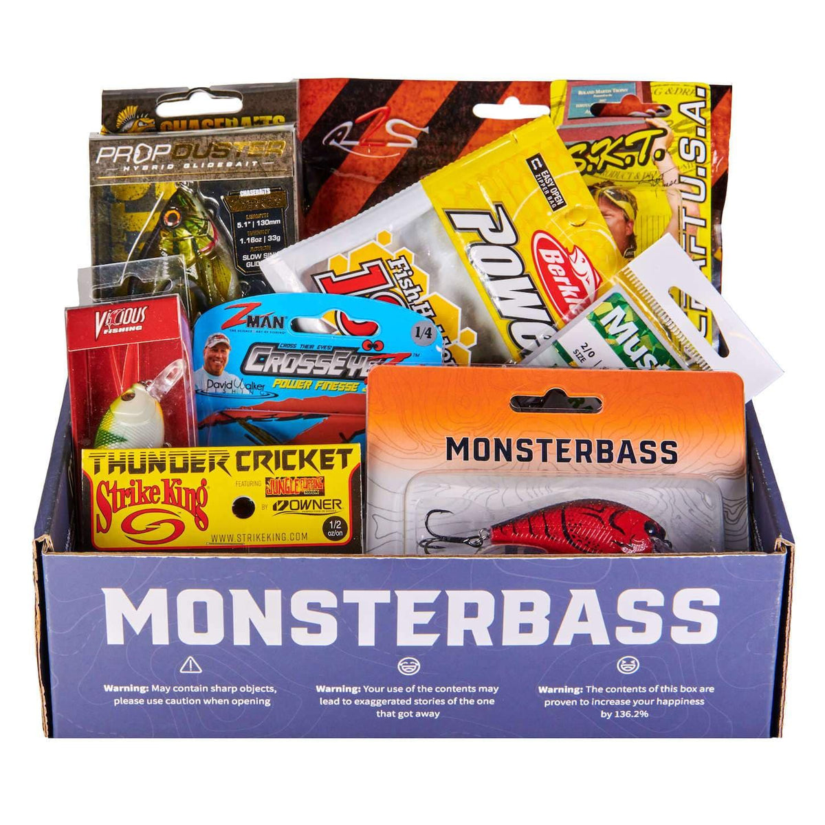 MONSTERBASS Platinum Series Gift Box: Northeast 1 Mo