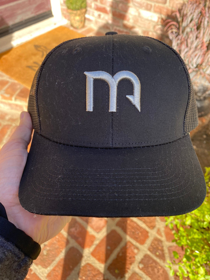 MONSTERBASS Hats Iconic M Puff Logo Hat