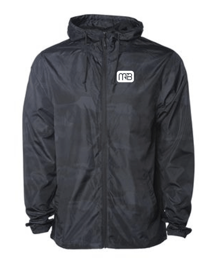 MONSTERBASS Hoodies & Outerwear S / Black Camo Lightweight Water Resistant Jacket