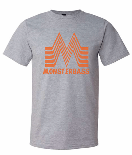 MONSTERBASS Shirts S / Heather Grey MONSTERBURGER