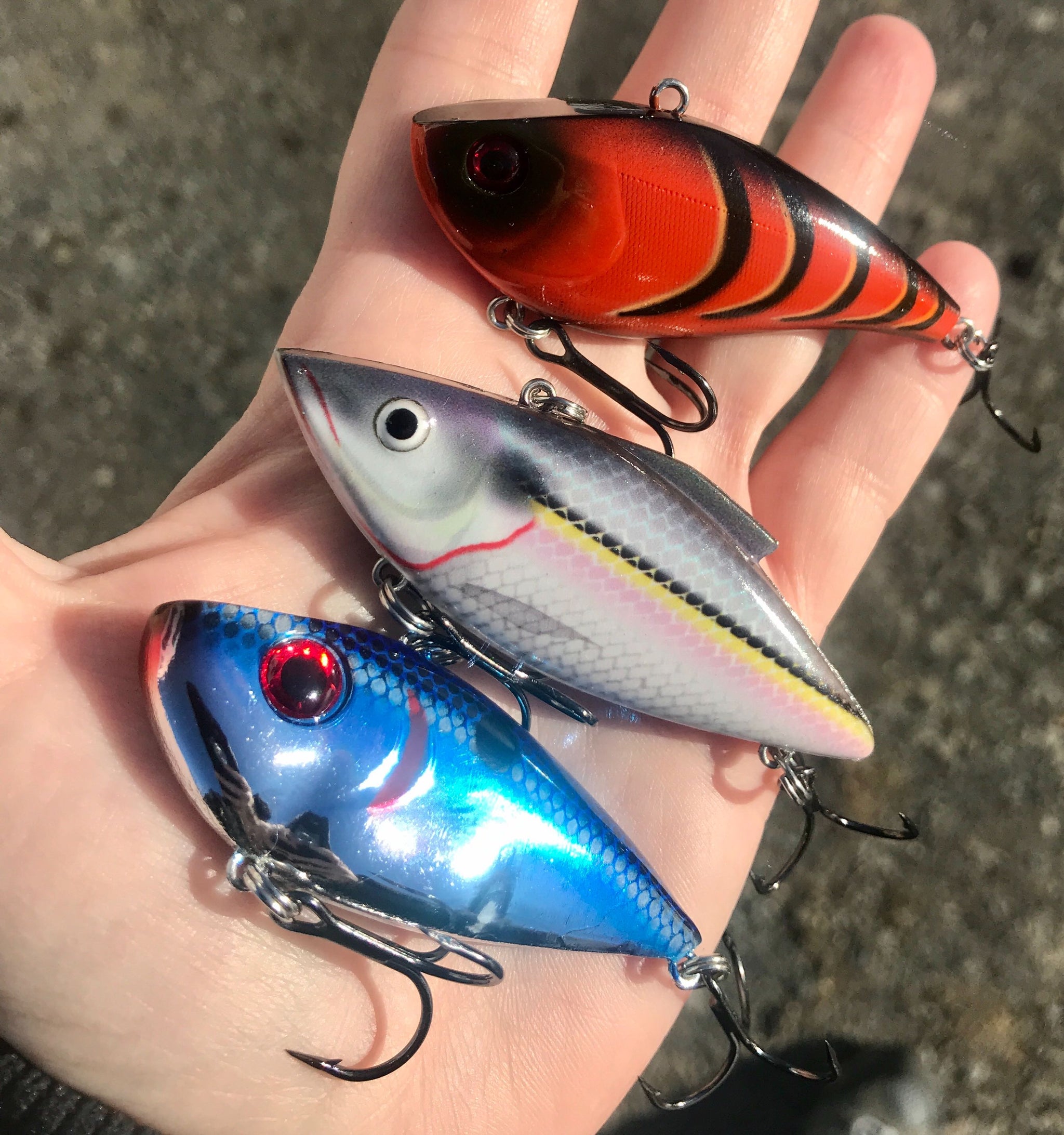 bass good lures for windy days Nomad Tackle Hardbait Essentials Bundle Zebco Splash Combo Gear Ratio:6.8:1 Custom Shop Carbon Handle