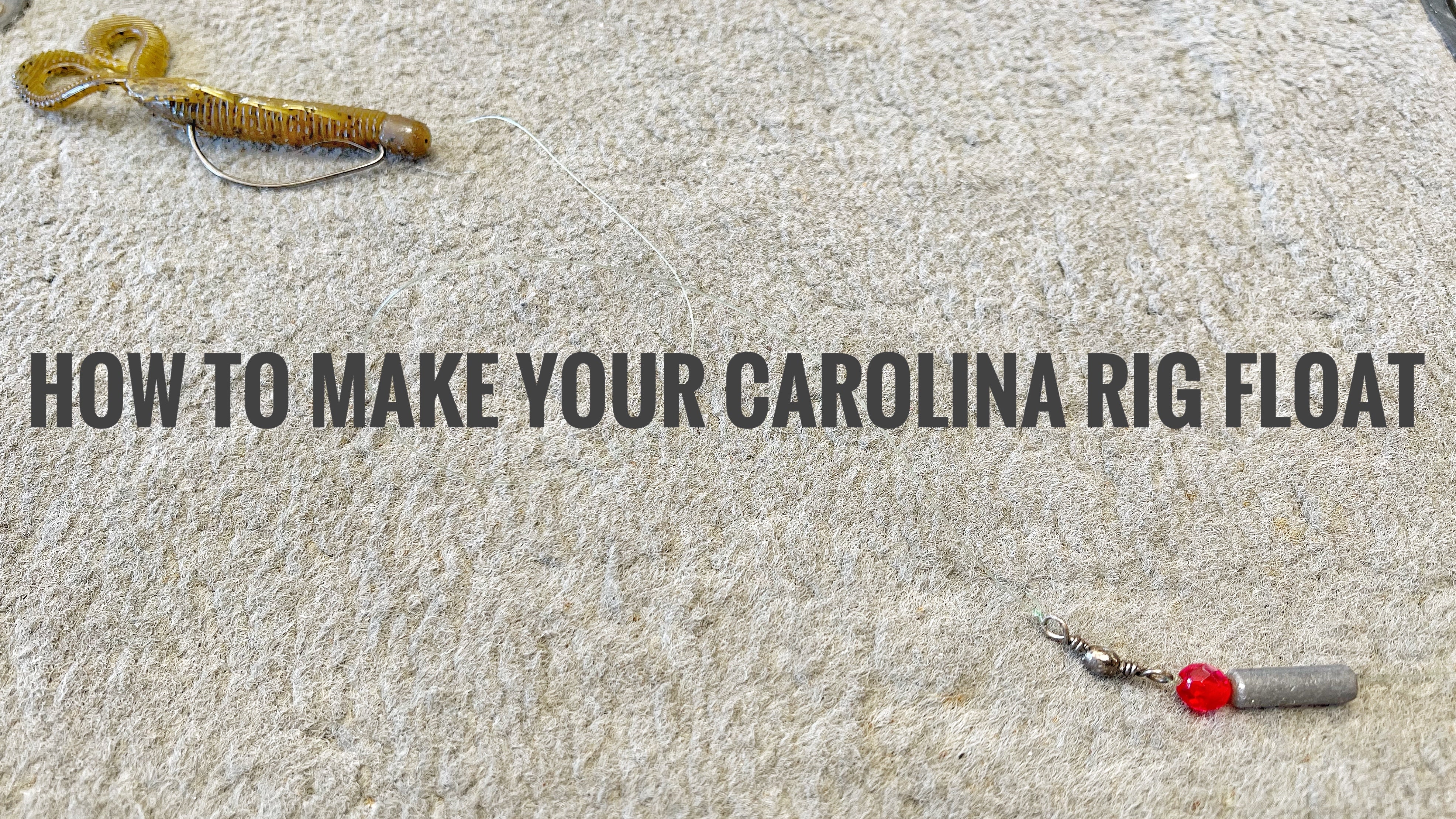 Floating Rig Floatilla Make Your Carolina Rig Float – MONSTERBASS