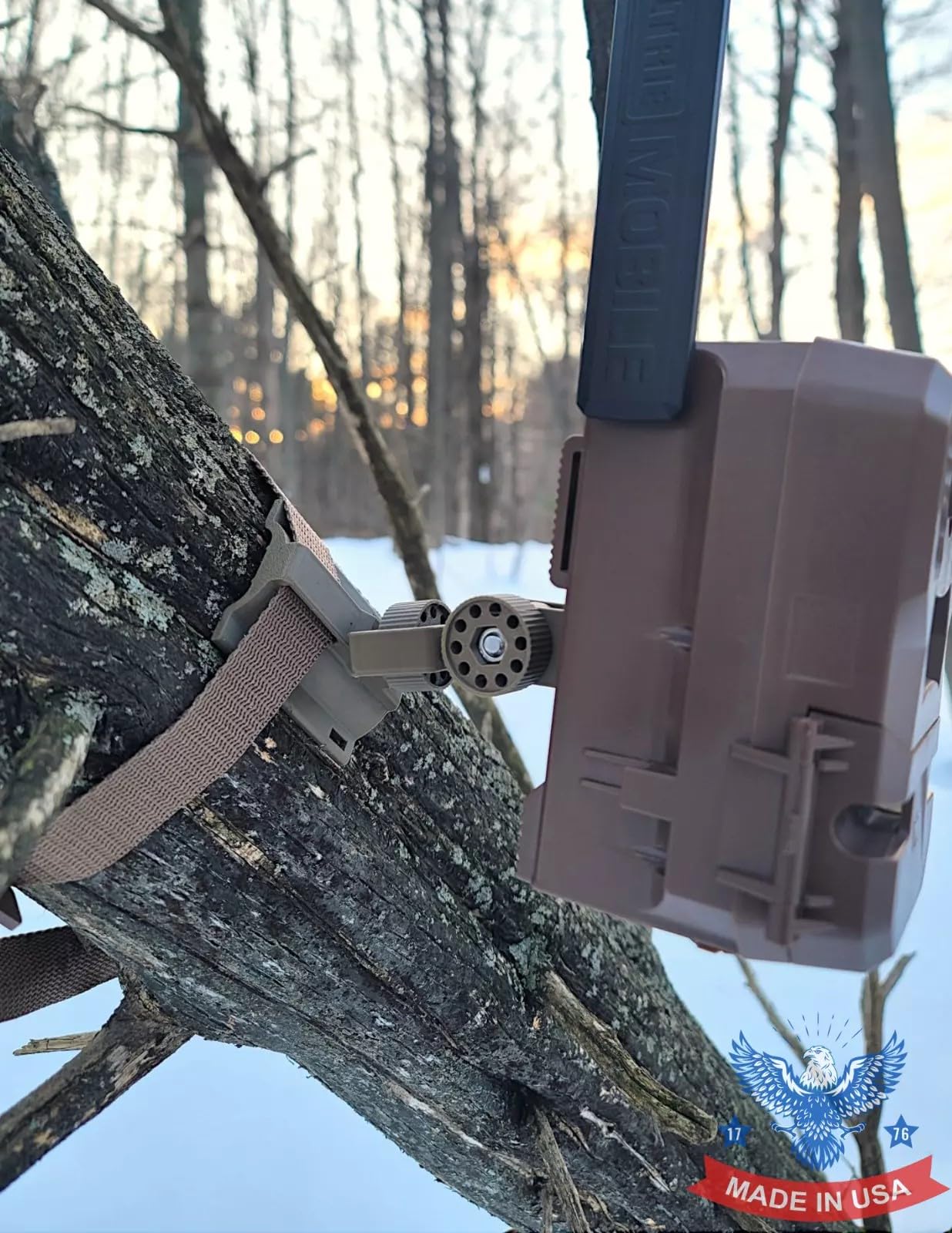 The ADK Edge Tree Trail Camera Mount for Moultrie EDGE, EDGE Pro, 2.0, 3.0 & Solar