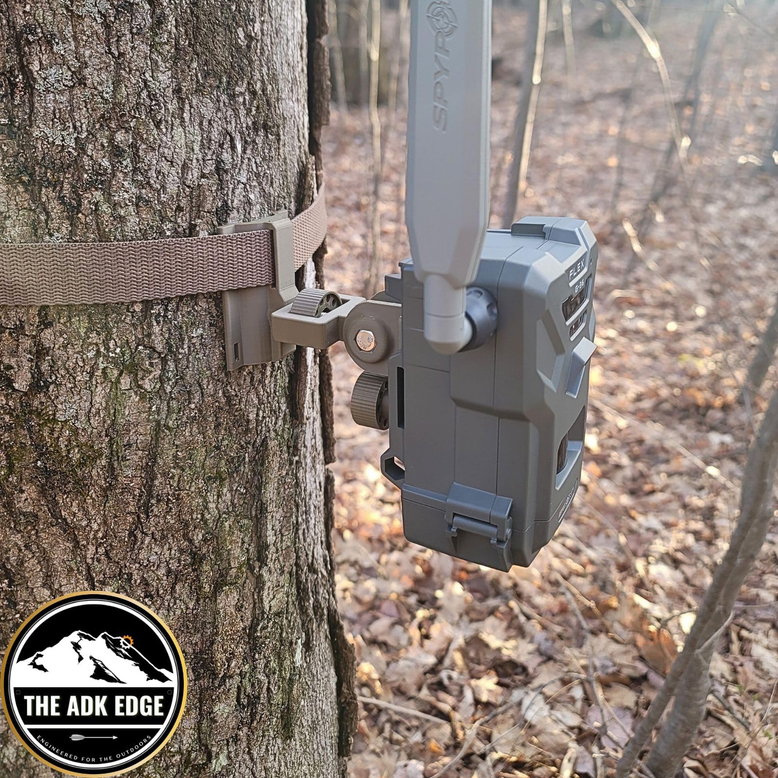 The ADK Edge Tree Trail Camera Mount for SPYPOINT FLEX, FLEX-M, FLEX G-36 & DARK