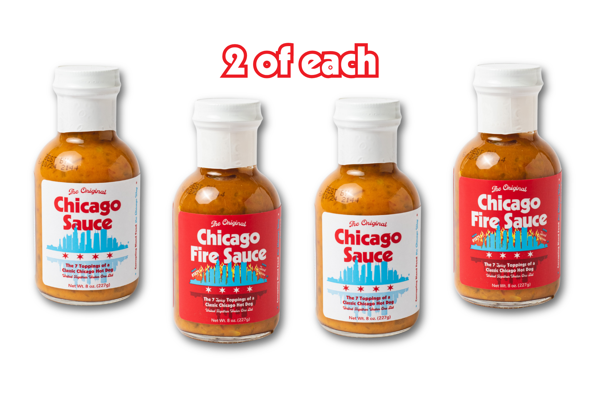 The Chicago Sauces, Mild & Spicy