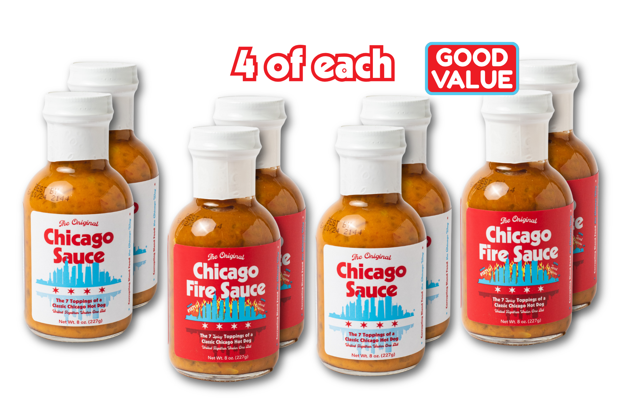 The Chicago Sauces, Mild & Spicy