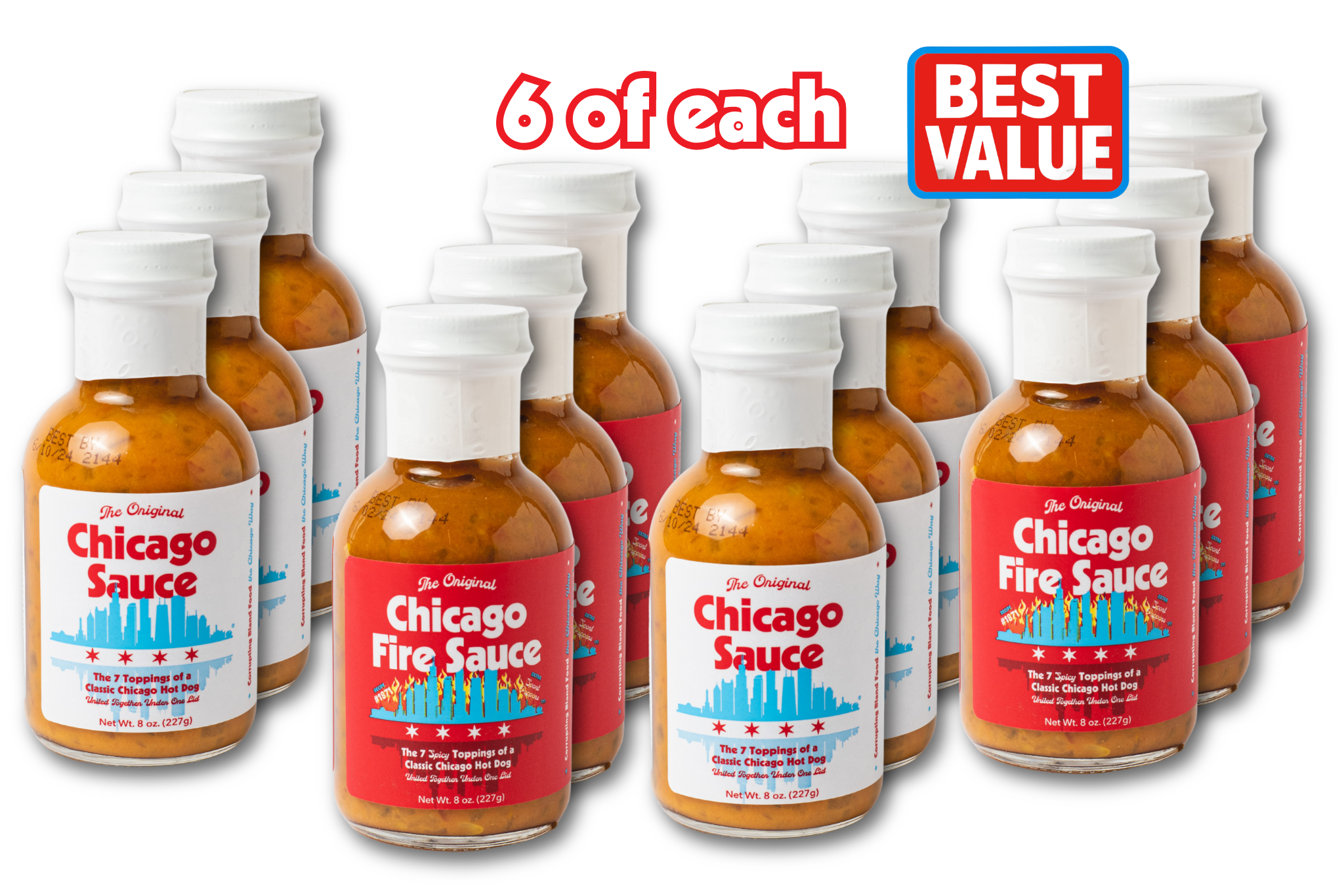 The Chicago Sauces, Mild & Spicy