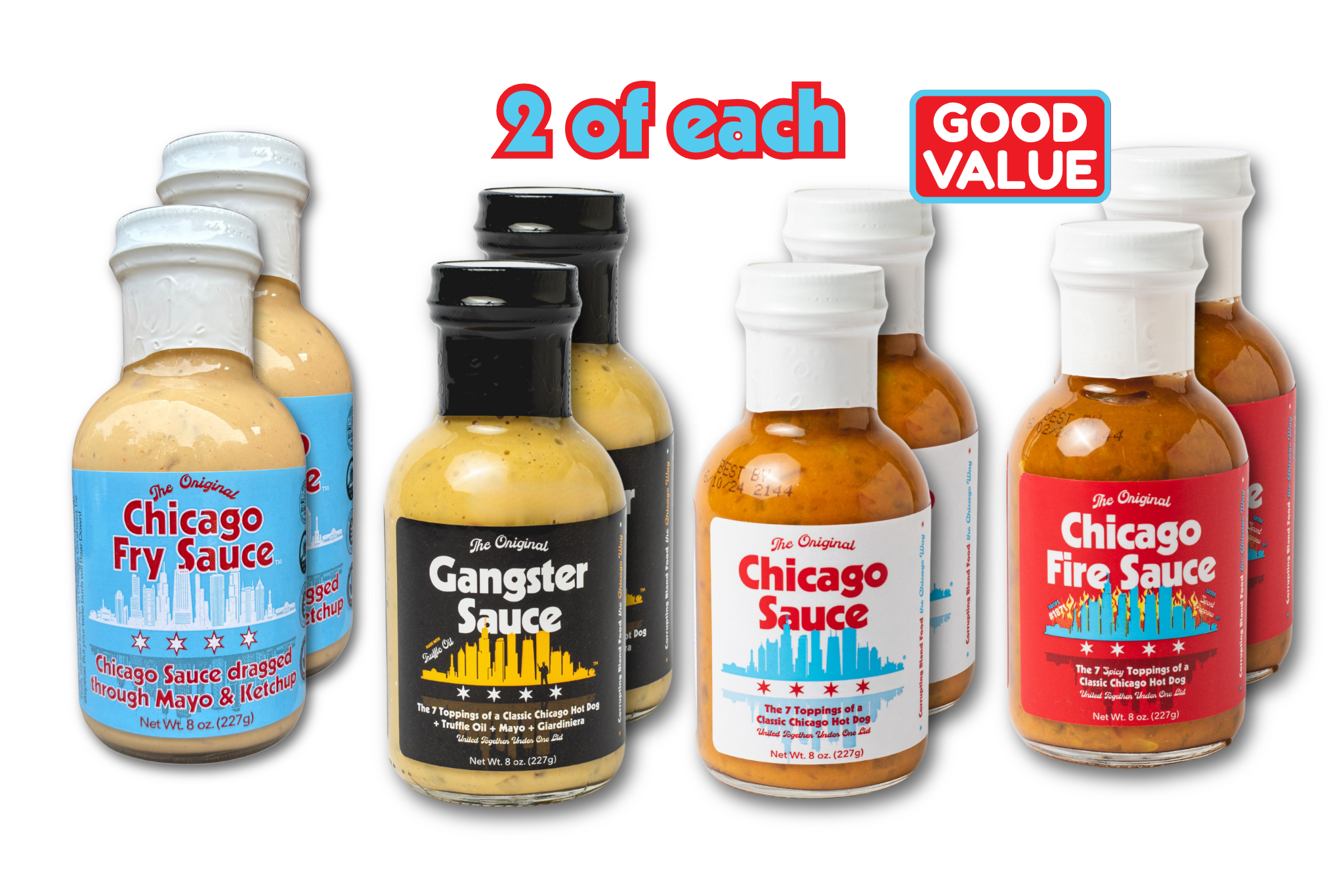 Chicago Sauce Collection - Variety Pack