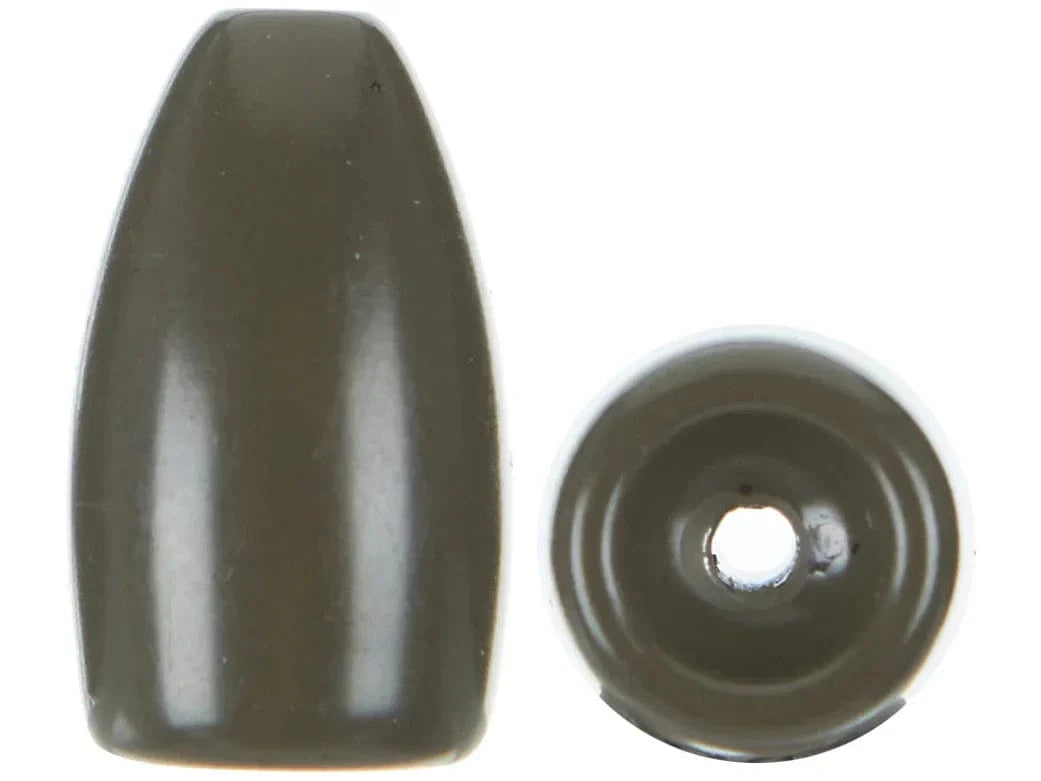 1st Contact Tungsten Terminal Tackle Green Pumpkin / 1/8 oz -4pk Tungsten Flipping Weights