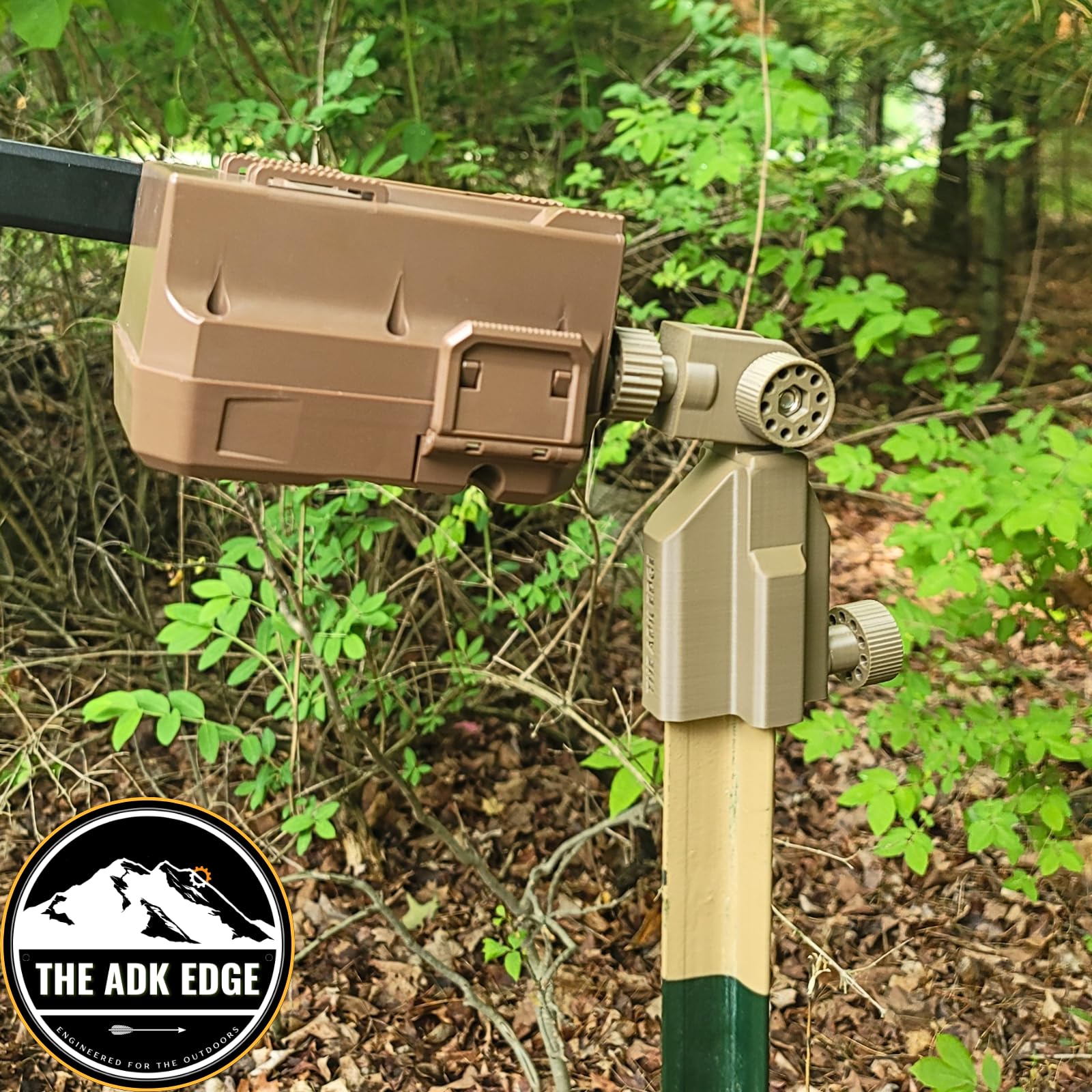The ADK Edge Marcy Mount Universal T-Post Topper Trail Camera Mount