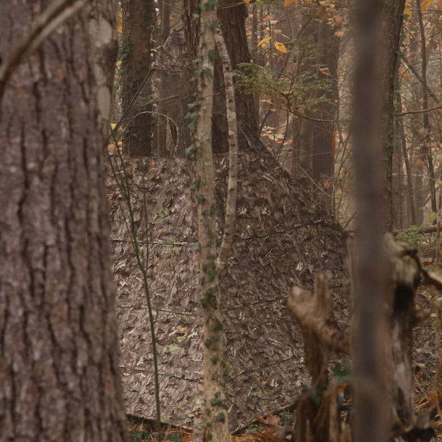 Nukem Hunting Ground Blind Hunting Blind - Mossy Oak Country Roots 3D Leafy