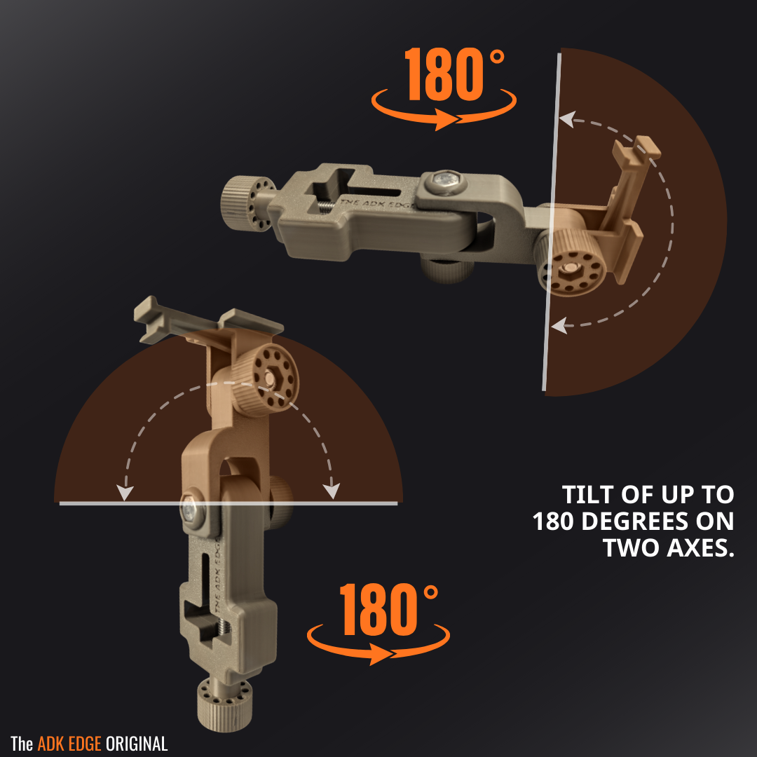 The ADK Edge APEX 360° Rotating T-Post Trail Camera Mount for Moultrie EDGE