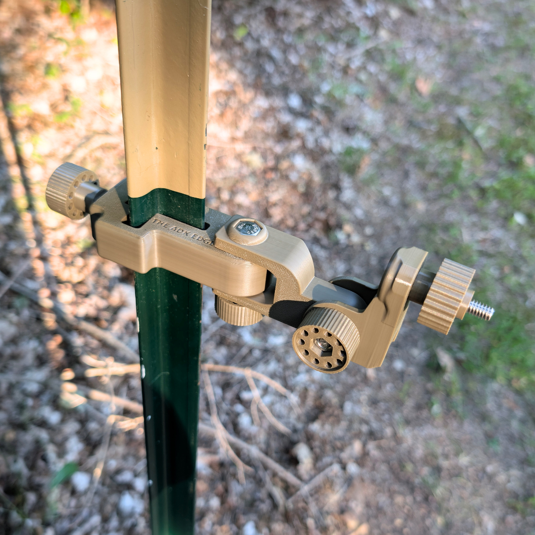 The ADK Edge APEX 360° Rotating Universal T-Post Trail Camera Mount