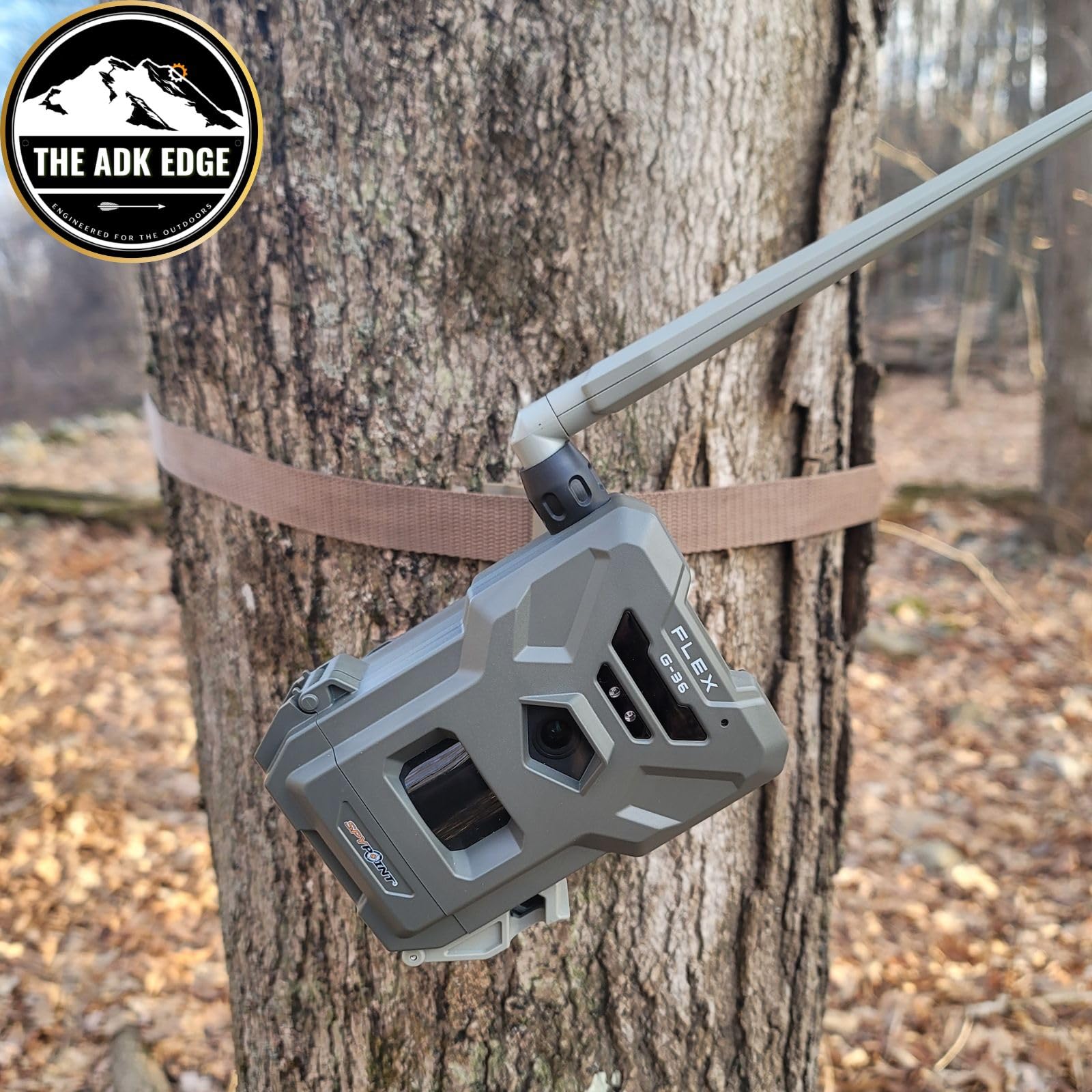 The ADK Edge Tree Trail Camera Mount for SPYPOINT FLEX, FLEX-M, FLEX G-36 & DARK