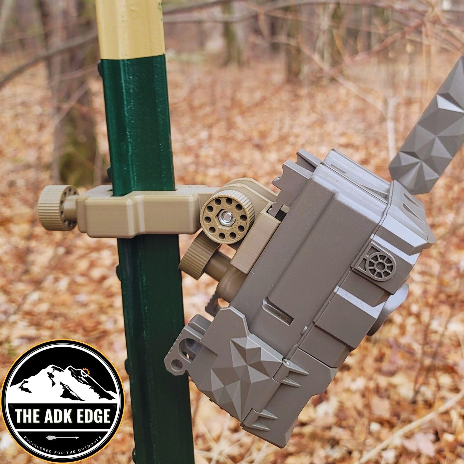 The ADK Edge T-Post Trail Camera Mount for Tactacam REVEAL X, Ultra & X-Pro