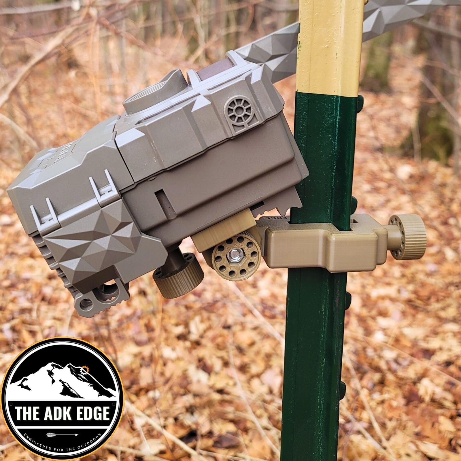 The ADK Edge T-Post Trail Camera Mount for Tactacam REVEAL X, Ultra & X-Pro