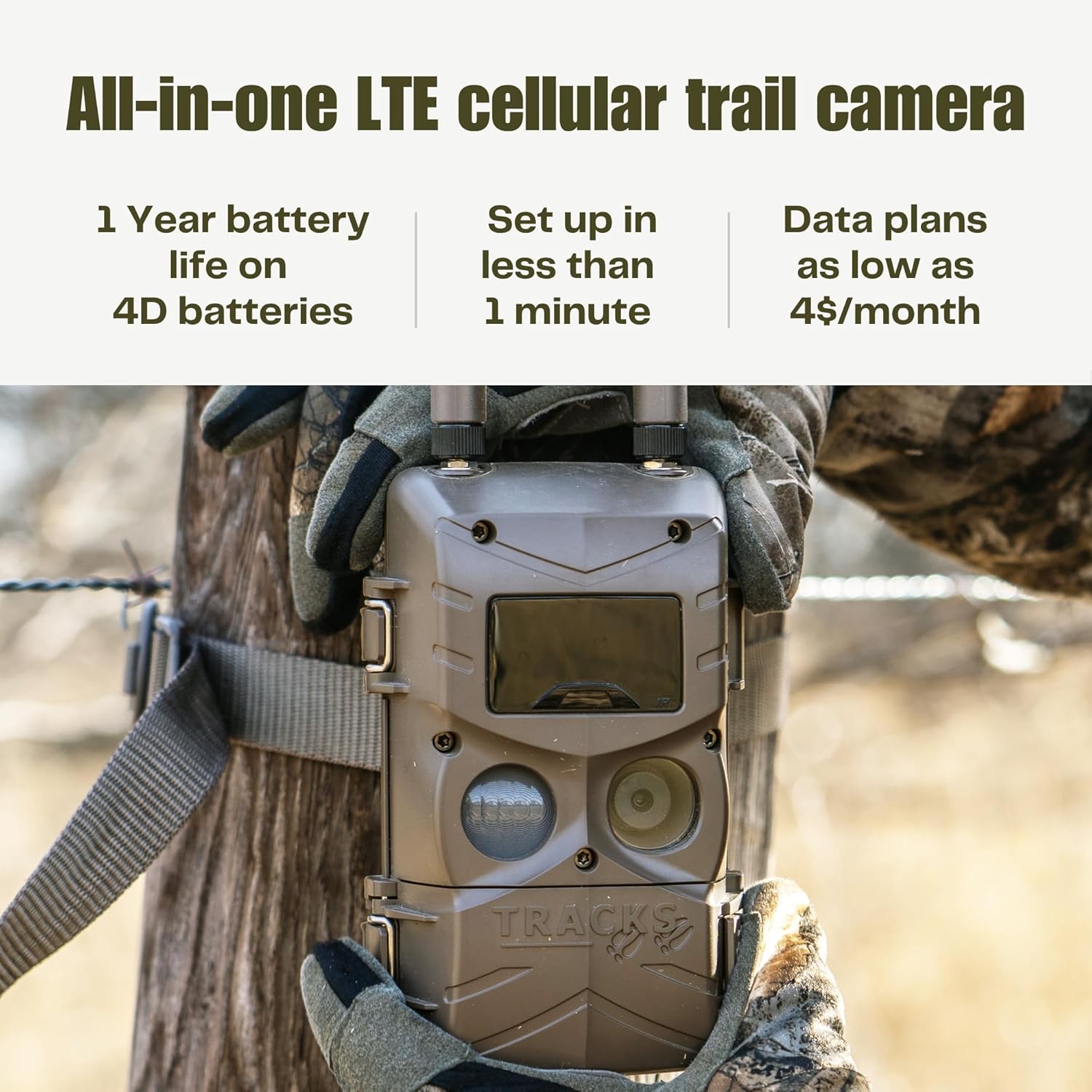 Cuddeback Tracks Camera