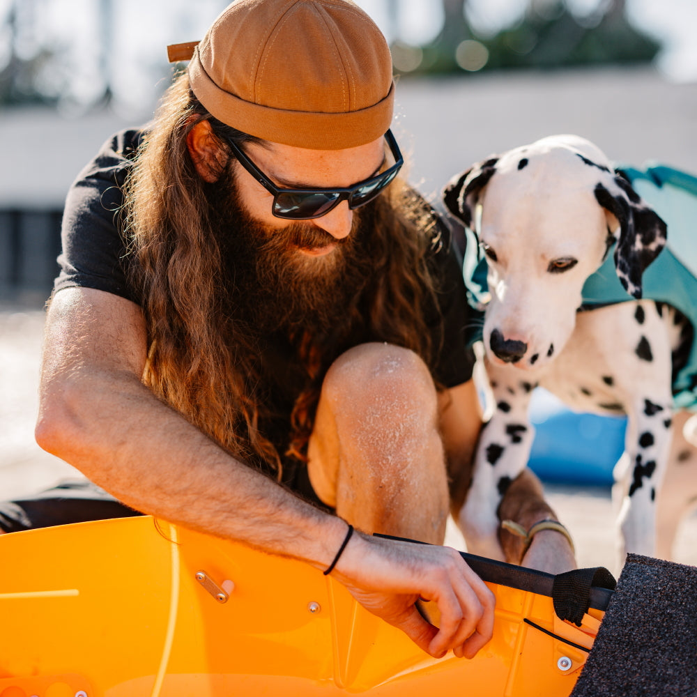 Labor Day Sale! Tucktec Pro Folding Kayak | Hard-Shell | 2-minute Set-up | Foldable, Portable Kayak