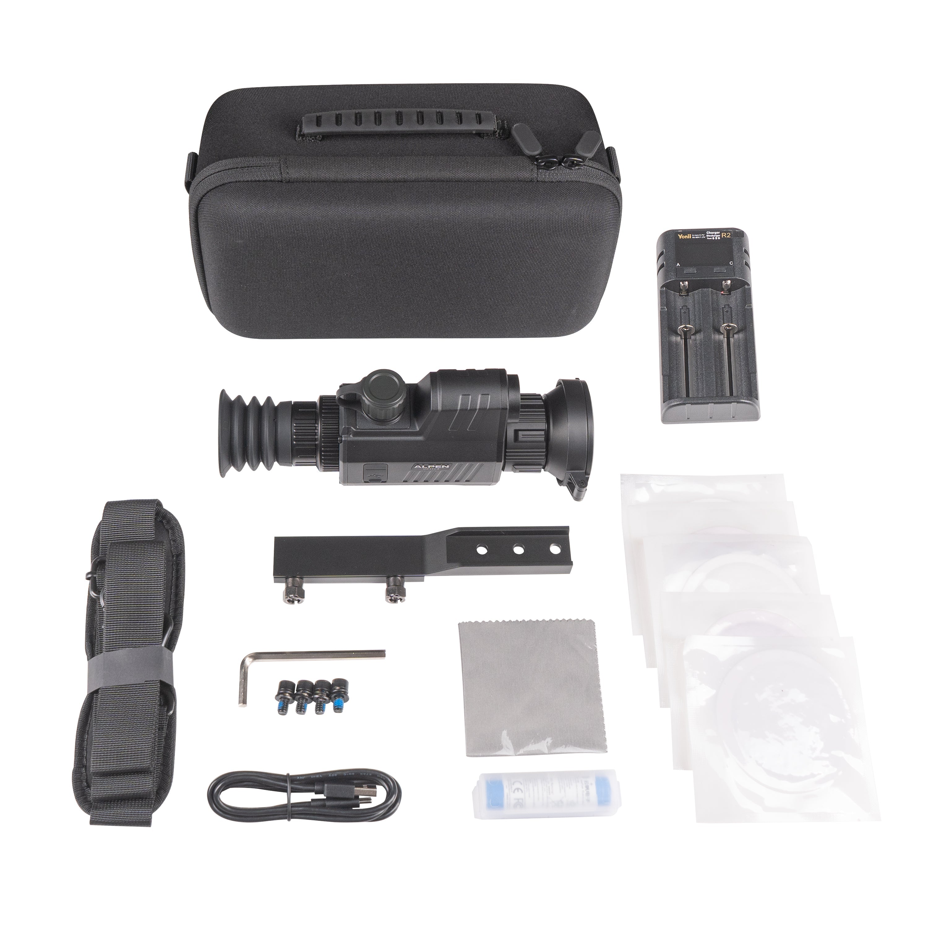 Apex LRF 50mm Mounted Thermal Riflescope