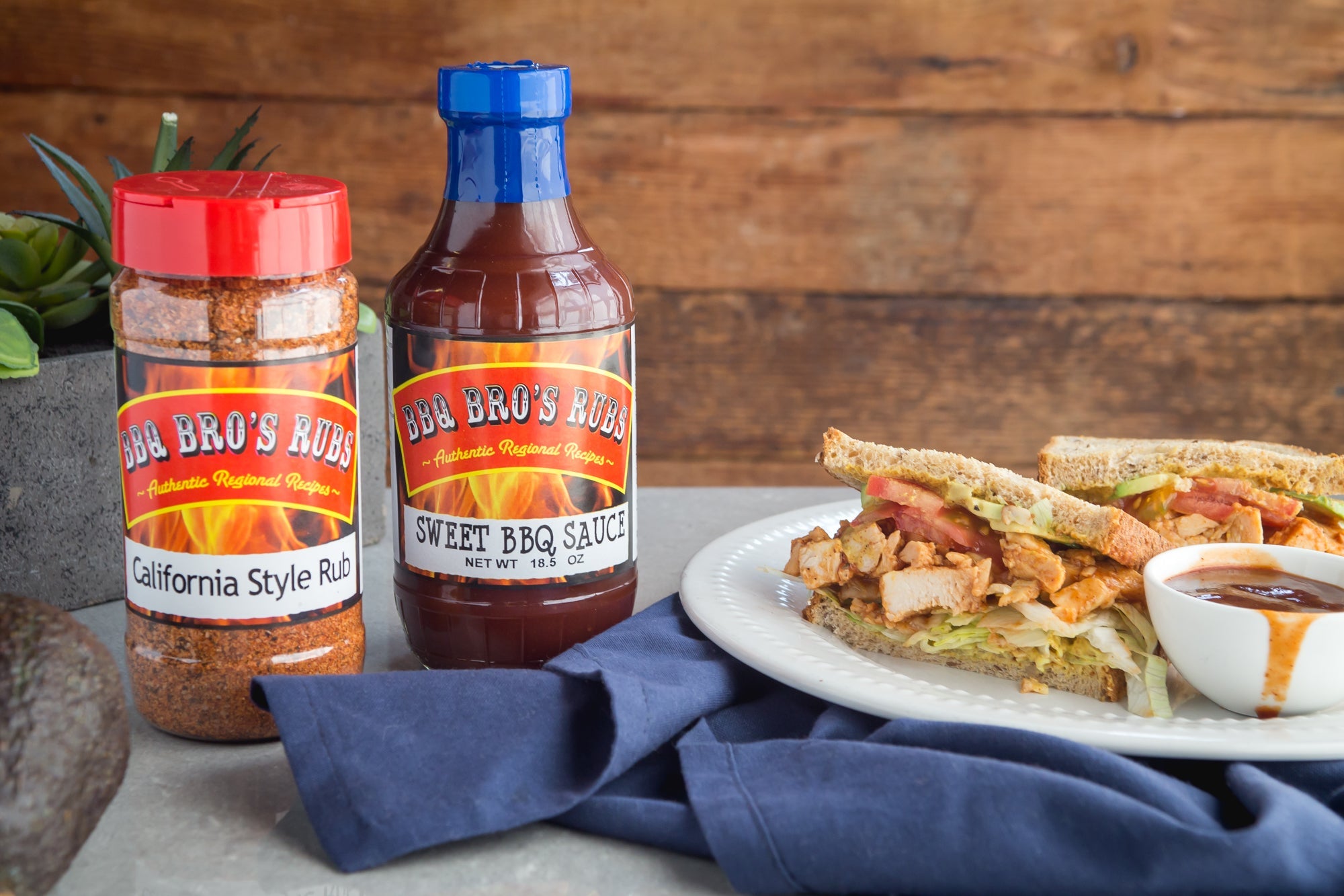 BBQ Bros Rubs "Western Style-Retail Size"