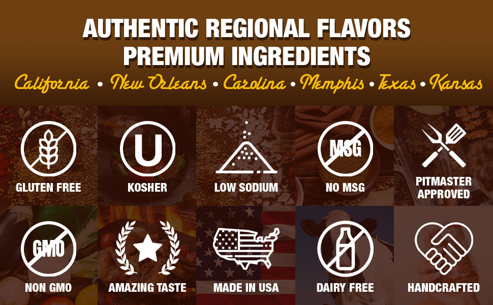 BBQ Bros Rubs "Sweet Honey Cajun" 1 LBer