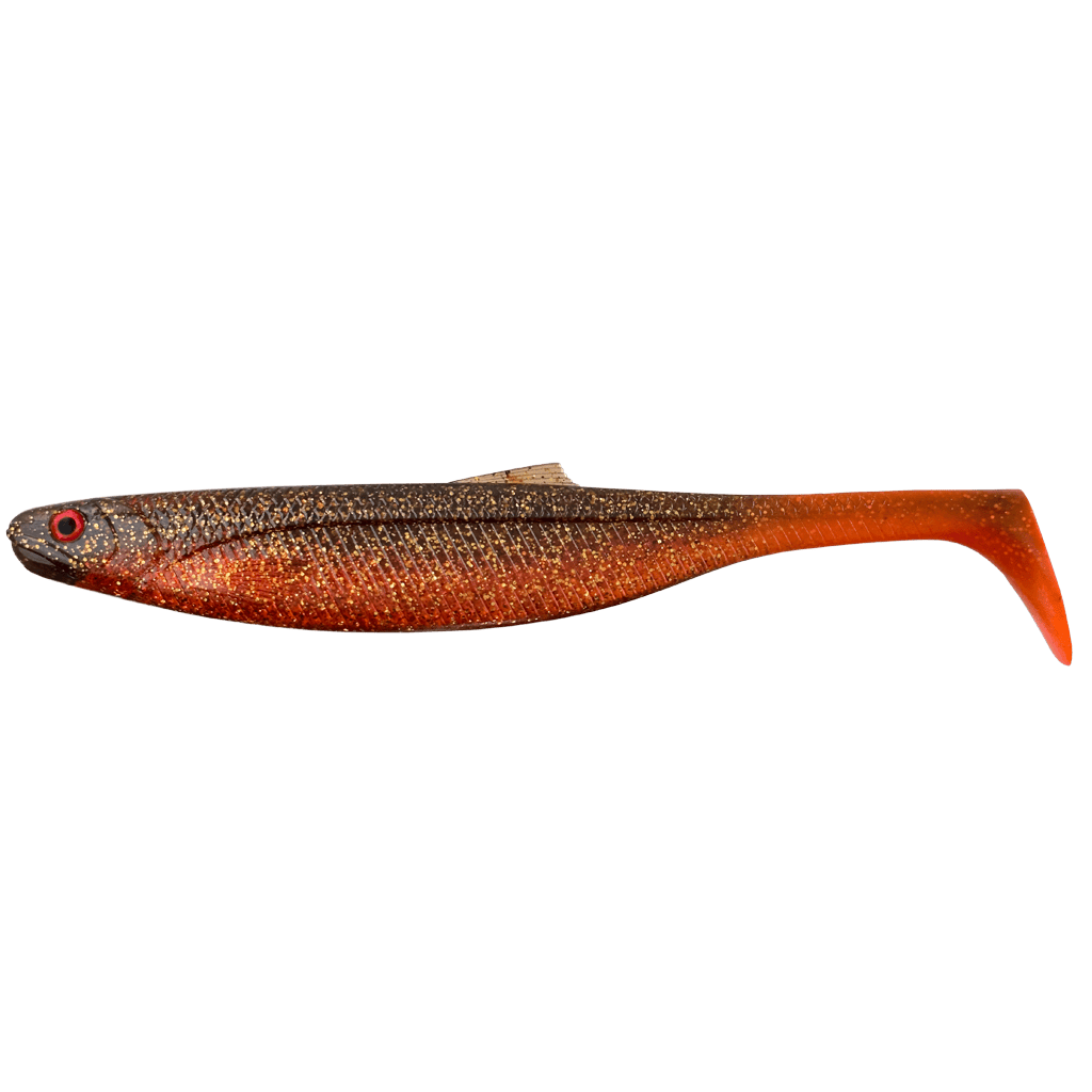 Headbanger Lures Motoroil Hot Tail Headbanger BangerShad 6-3/4" 2-pack
