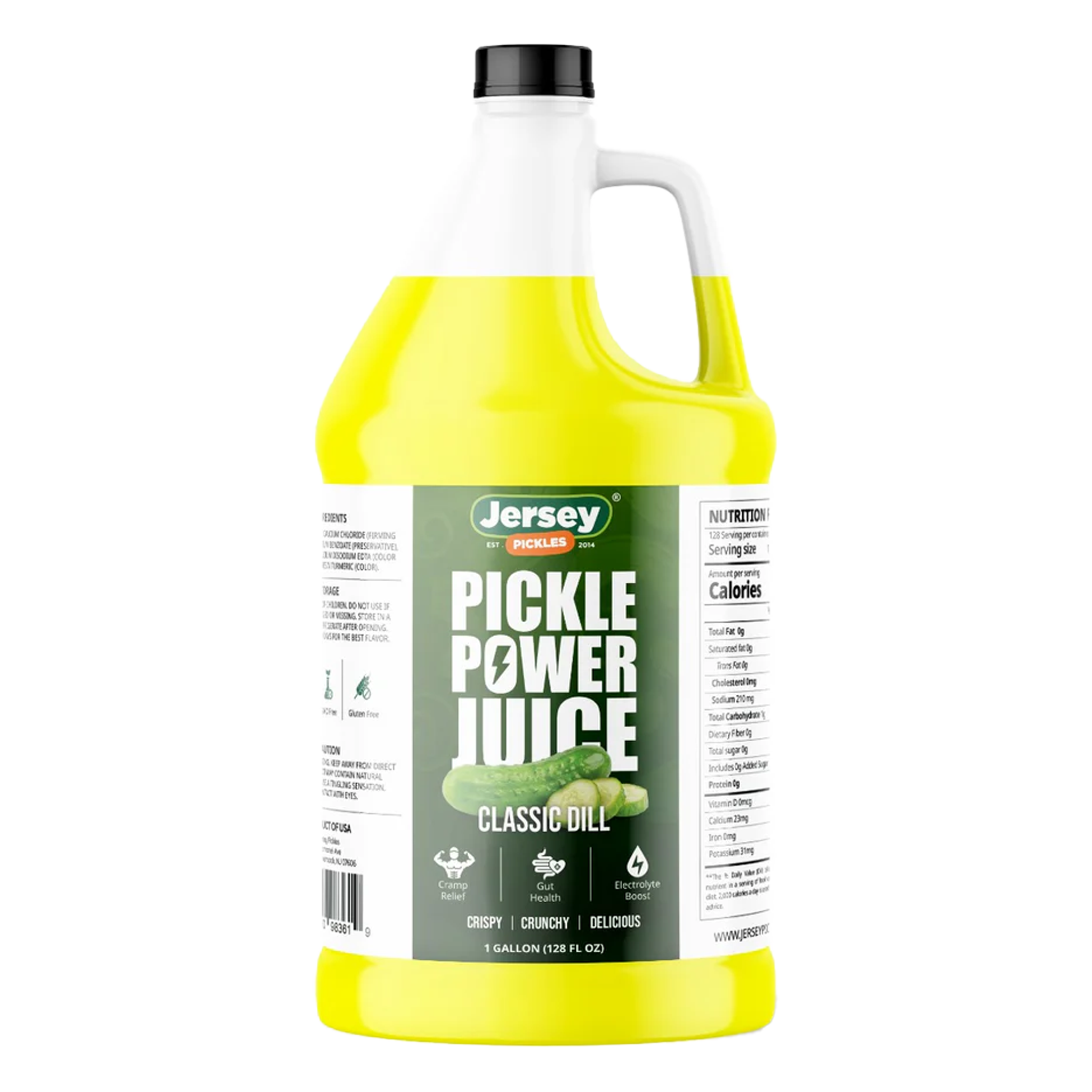 Pickle Juice - 1 Gallon (128 fl oz) - Classic Kosher Dill
