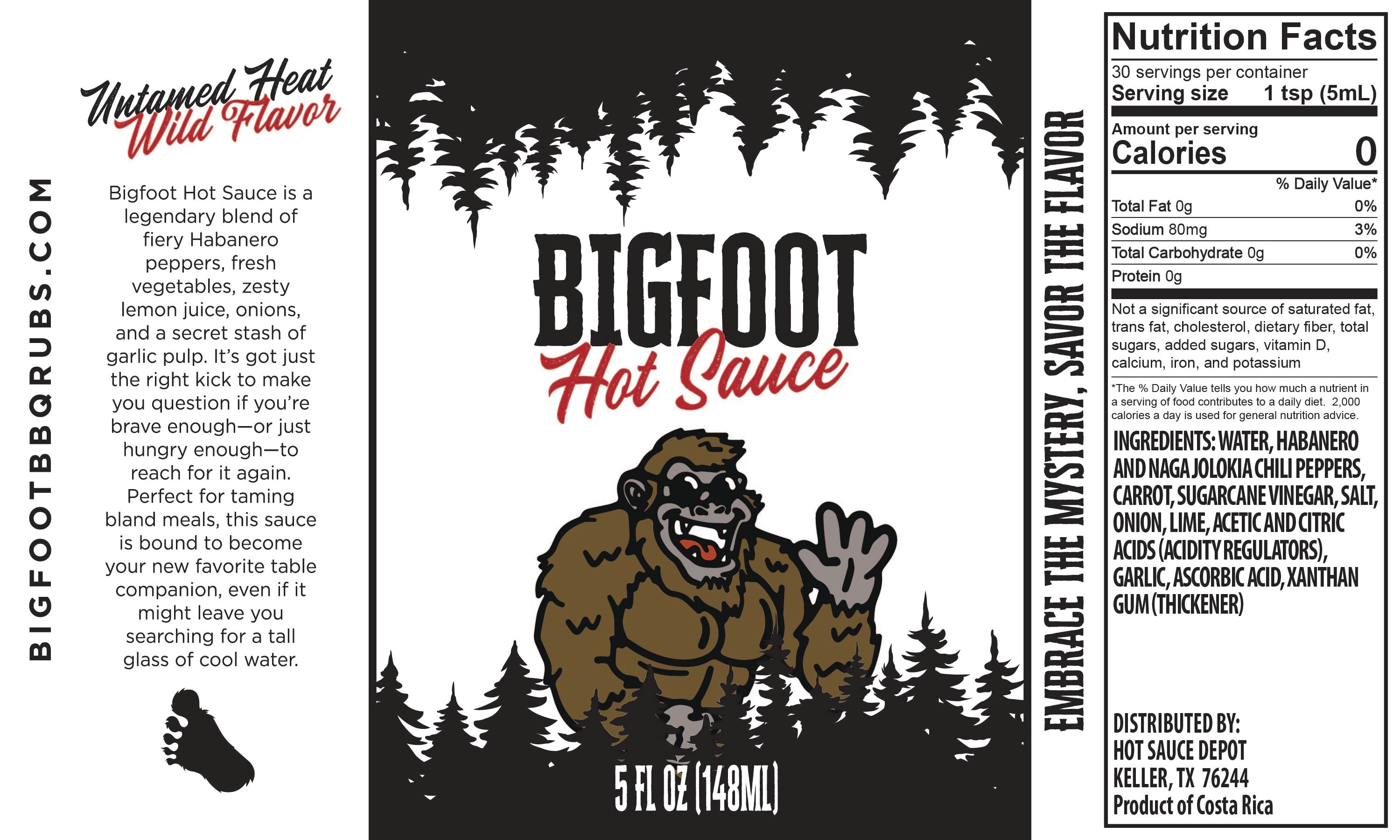 Bigfoot Hot Sauce