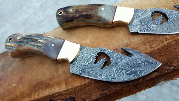 cskforged Hunting knives Custom Handmade Damascus Steel Hunting Knife