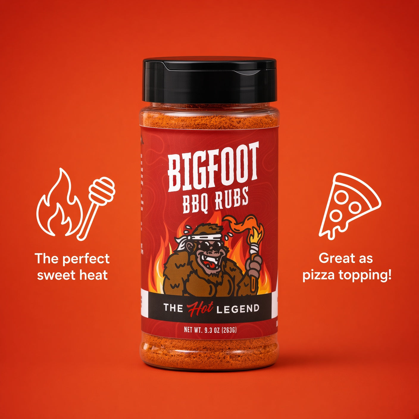 The "Hot" Legend BBQ Rub