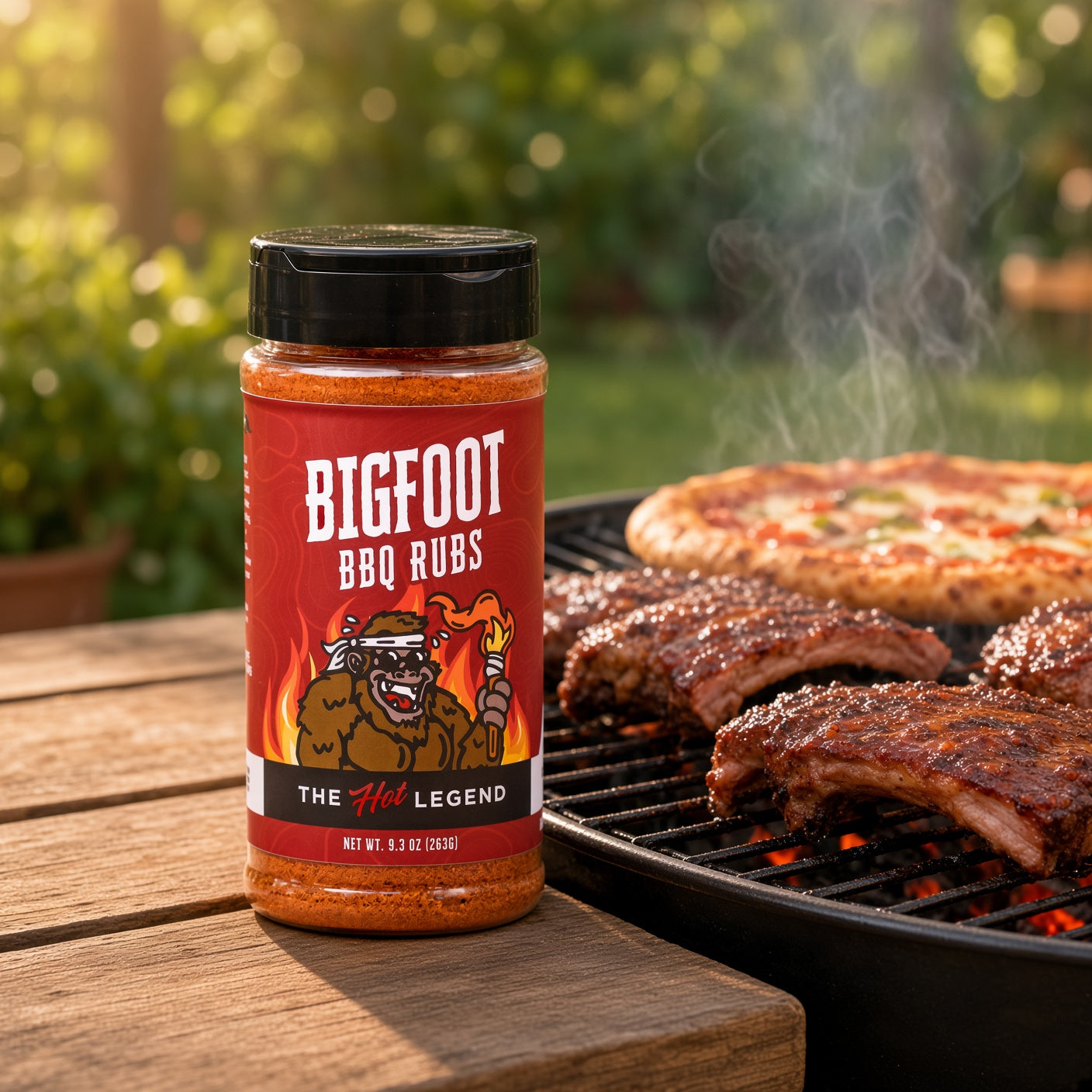 The "Hot" Legend BBQ Rub