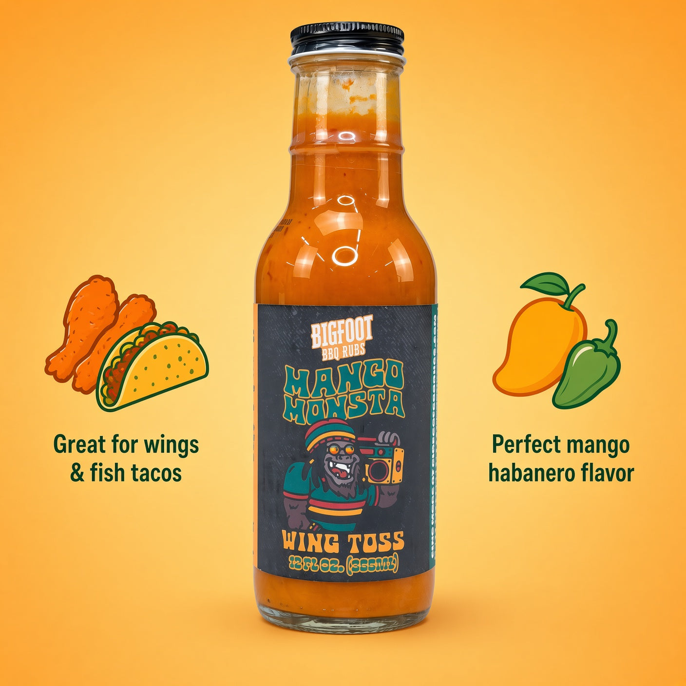 Mango Monsta Wing Toss