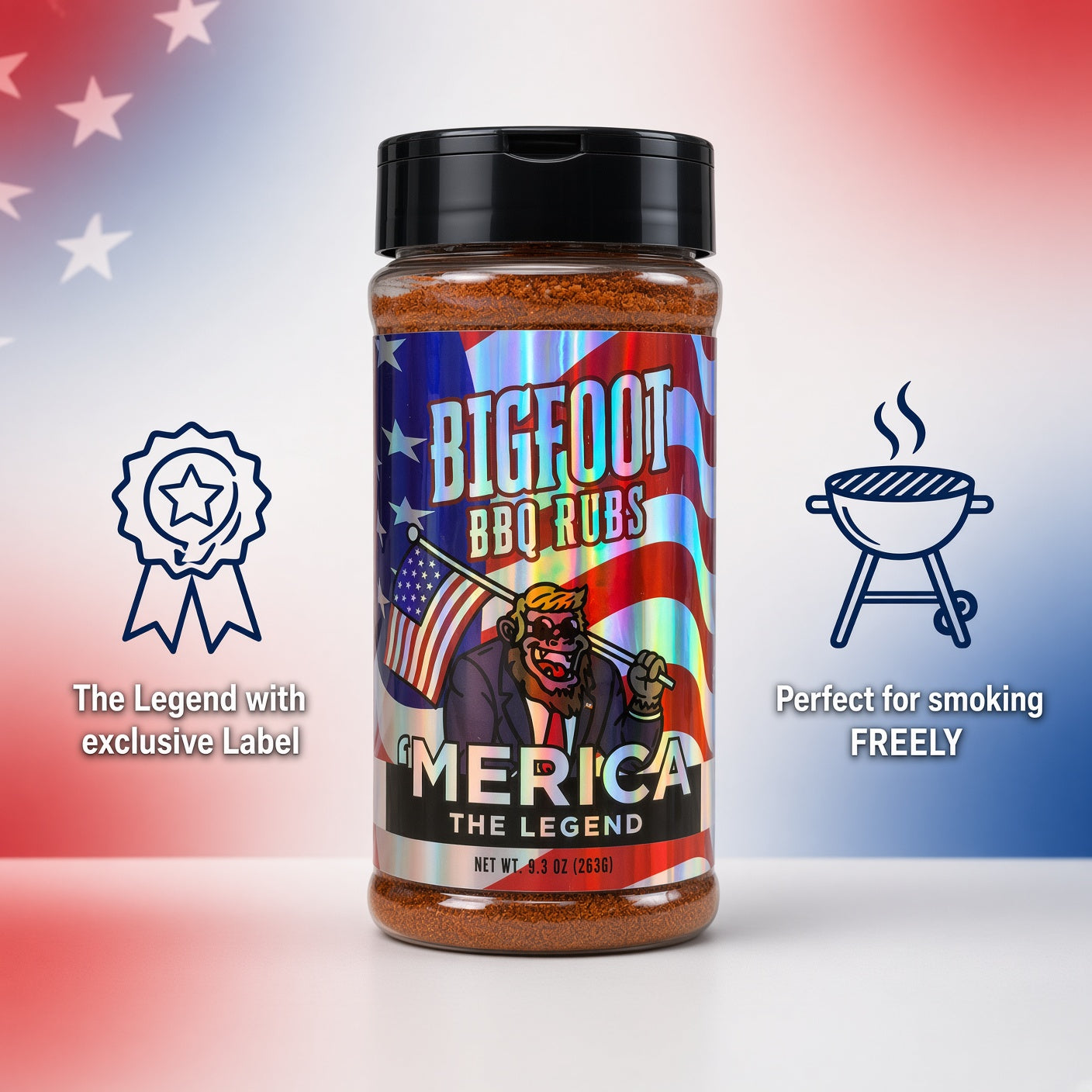 'Merica The Legend BBQ Rub