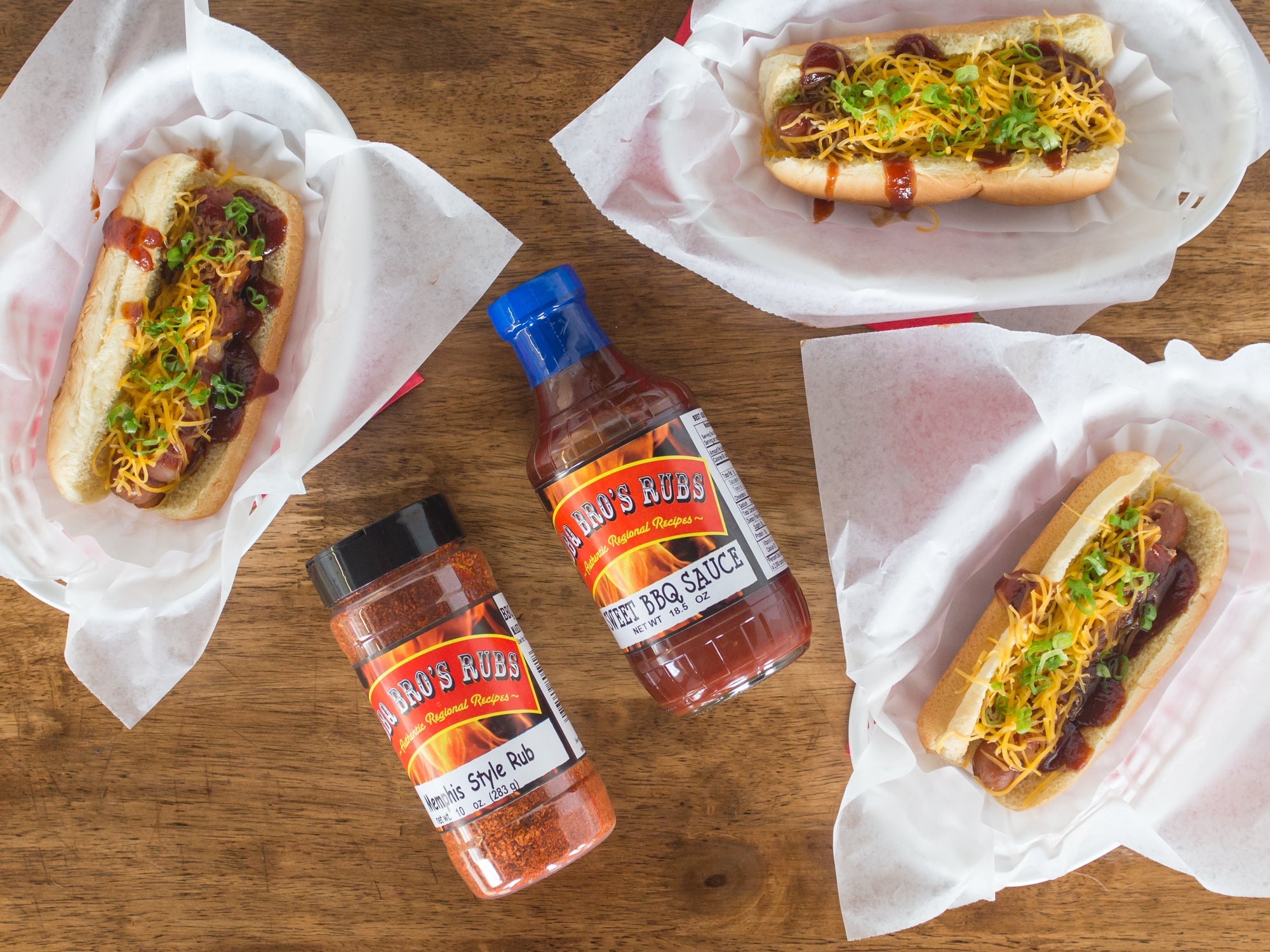 BBQ Bros Rubs "Southern Style" Set (Retail Size 3-4oz)
